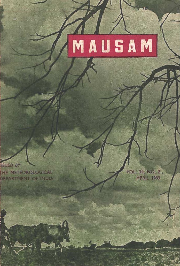 					View Vol. 34 No. 2 (1983): MAUSAM
				