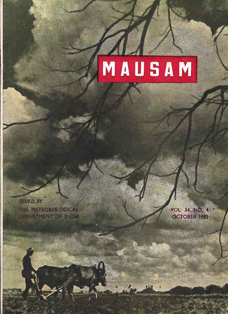 					View Vol. 34 No. 4 (1983): MAUSAM
				